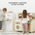 Le Toy Van Wooden Freestanding Fridge & Freezer