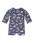 Toshi Classic Swimming Onesie | Surf Twilight