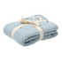 BIBS Organic Cotton Muslin Swaddle Blanket | Baby Blue
