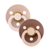 BIBS Fusion Pacifiers | Blush & Woodchuck (2 Pack)