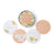 Snuggle Hunny Reversible Milestone Cards | Citrus Squeeze & Peach