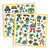 Djeco | Metallic Robots Sticker Collection