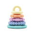 Jellystone Designs Rainbow Stacker & Teether | Pastel