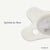 Difrax Pure Pacifier | Clay