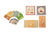 Tooky Toy Wooden Cutting Food Play Set
