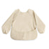 Mushie Long Sleeve Waterproof Bib | Fog