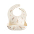 Mushie Silicone Baby Bib | Pink Flowers