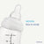 Difrax S-Shaped Baby Bottle | Popcorn (250ml)