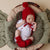 Snuggle Hunny Organic Short Sleeve Bodysuit | Candy Cane