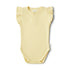 Snuggle Hunny Organic Short Sleeve Frill Bodysuit | Sunlight
