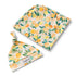 Snuggle Hunny Organic Jersey Wrap & Beanie Set | Sunny Citrus