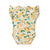 Snuggle Hunny Organic Short Sleeve Frill Bodysuit | Sunny Citrus