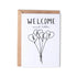 Gift Card | Welcome Sweet Little Baby | Balloons