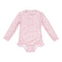 Little Dutch Long Sleeve Ruffle Swimsuit | Little Pink Flowers
