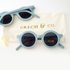 Grech & Co Sustainable Kids Sunglasses | Light Blue