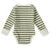 Snuggle Hunny Organic Long Sleeve Bodysuit | Olive Stripe