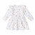 Snuggle Hunny | Organic Long Sleeve Dress | Ladybug
