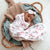 Snuggle Hunny Swaddle Blanket & Topknot Set | Camille