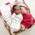 Snuggle Hunny Swaddle Blanket & Topknot Set | Ladybug