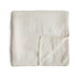 Mushie Organic Cotton Muslin Swaddle Blanket | Fog