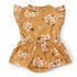 Snuggle Hunny | Organic Dress | Golden Flower