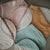 Mushie Burp Cloth | Blush & Fog (2 Pack)