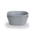 Mushie Square Plastic Bowl Set | Cloud (Set of 2)