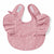 Snuggle Hunny Waterproof Bib | Pink Fleur
