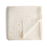 Mushie Organic Cotton Muslin Swaddle Blanket | Sun