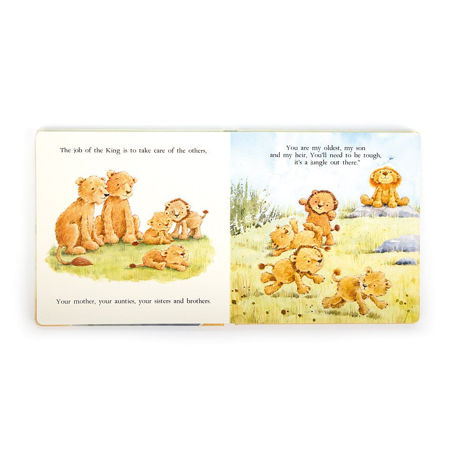 Jellycat The Very Brave Lion Book – Full of Beans Baby  Kids Boutique