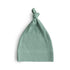 Mushie Ribbed Knotted Beanie | Roman Green
