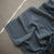 Mushie Knitted Ribbed Blanket | Smoke