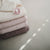 Mushie Knitted Baby Blanket | Honeycomb | Desert Rose