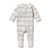 Wilson & Frenchy Organic Zipsuit with Feet | Seaside
