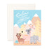 Fox & Fallow Greeting Card | Welcome to the world Little One (Baby Blue)