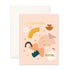Fox & Fallow Greeting Card | Welcome Little One (Shapes)