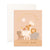 Fox & Fallow Greeting Card | Welcome to the world Little One (Blush)