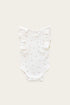 Jamie Kay Organic Cotton Frill Singlet Bodysuit | Buttercup