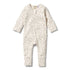 Wilson & Frenchy Organic Zipsuit with Feet | Chasing the Moon