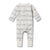 Wilson & Frenchy Organic Zipsuit with Feet | Seaside