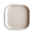 Mushie Square Dinner Plate | Ivory (Set of 2)
