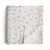 Mushie Organic Cotton Muslin Swaddle Blanket | Pink Flowers
