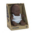 Miniland Baby Doll African Girl | 21 cm