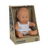 Miniland Baby Doll Caucasian Boy | 21 cm
