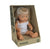 Miniland Baby Doll Caucasian Girl | Blonde | 38 cm