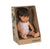 Miniland Baby Doll Caucasian Boy | Brunette | 38 cm