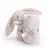 Jellycat Bashful Bunny Soother | Silver / Blossom