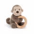 Jellycat Wooden Ring Toy | Shooshu Monkey