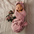 Snuggle Hunny Swaddle Blanket & Topknot Set | Jewel