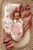 Snuggle Hunny Diamond Knitted Baby Blanket | Rosa